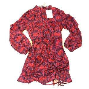 NWT Morrisday The Label Snakeprint dress